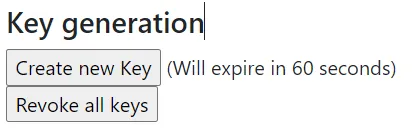 The buttons inside the data protection debugger tool