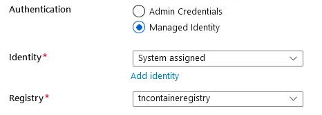Under Deployment -> Deployment Center, we see the following: