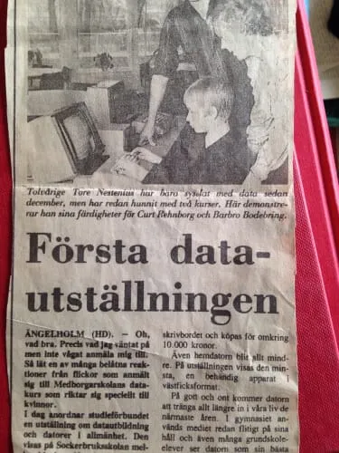 A young Tore at age 12