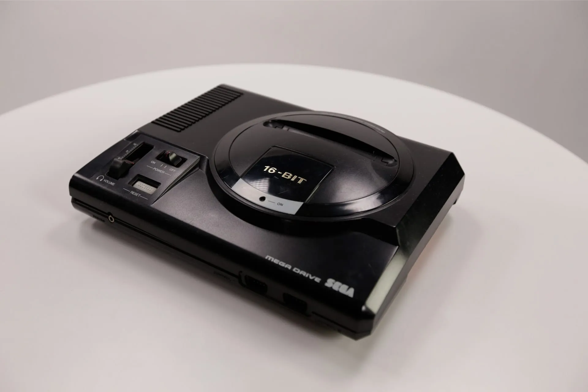 Photo of my sega mega drive with the cover